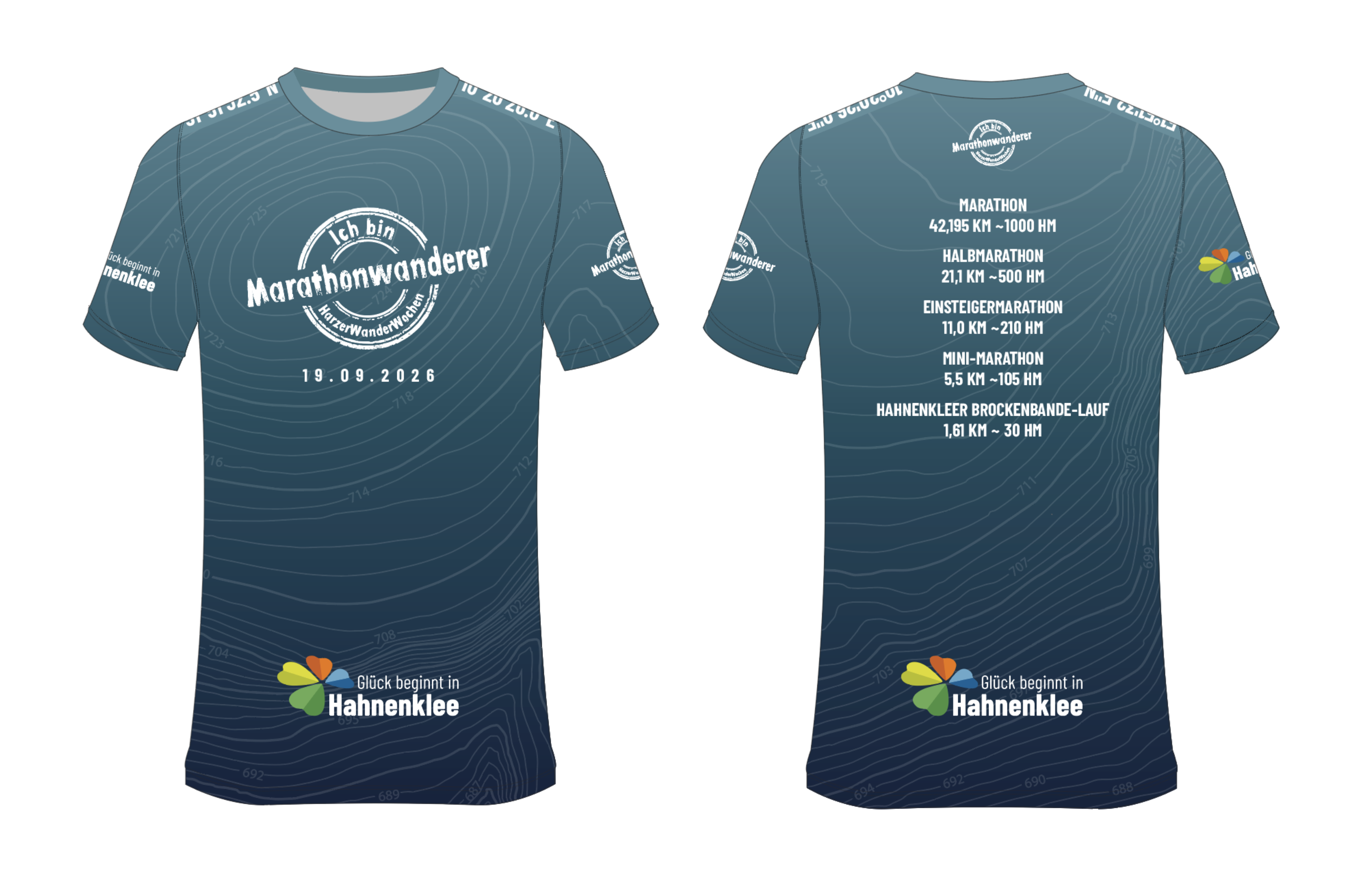 Wandermarathon T-Shirt 2026 Alternative Text